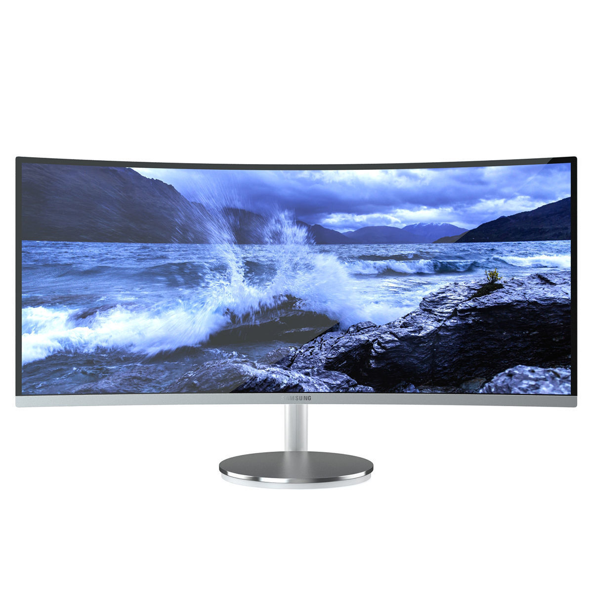 Samsung C34F791 34 inch Curverd Widescreen Monitor 3D model_1