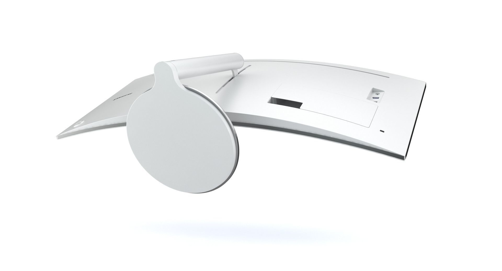 Samsung C34F791 34 inch Curverd Widescreen Monitor 3D model_8