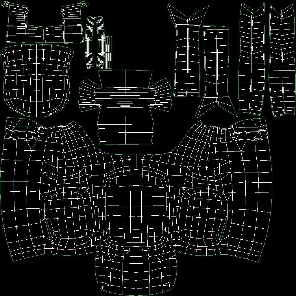 Backpack 001 Low-poly 3D model_3