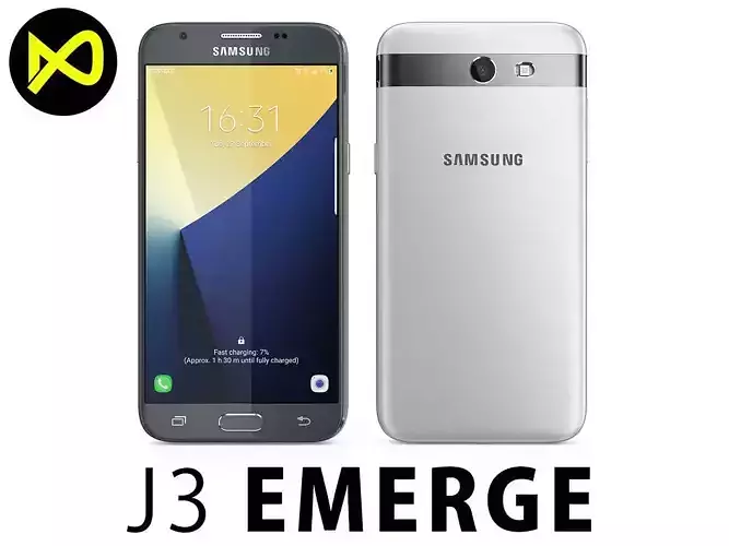 Samsung Galaxy J3 Emerge 3D model