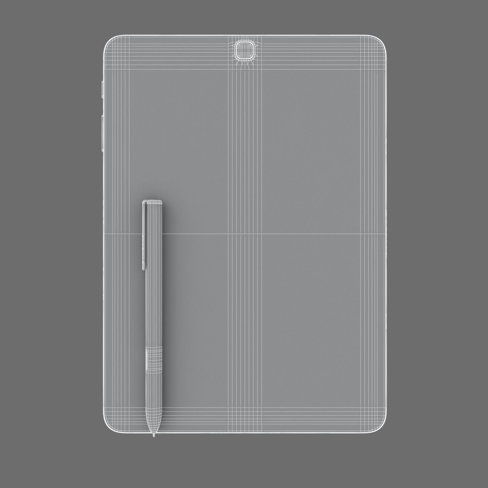 Samsung Tab S3 - New S-Pen Black 3D model_18