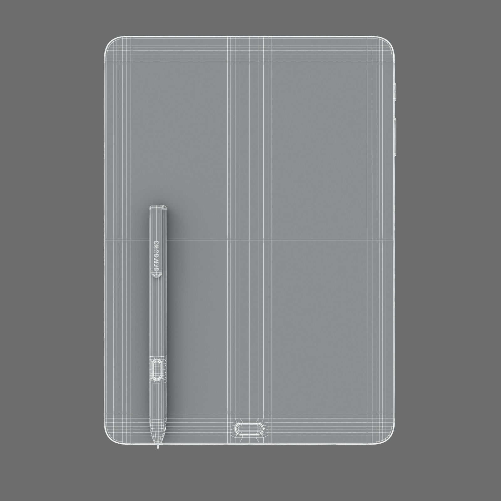 Samsung Tab S3 - New S-Pen Black 3D model_17