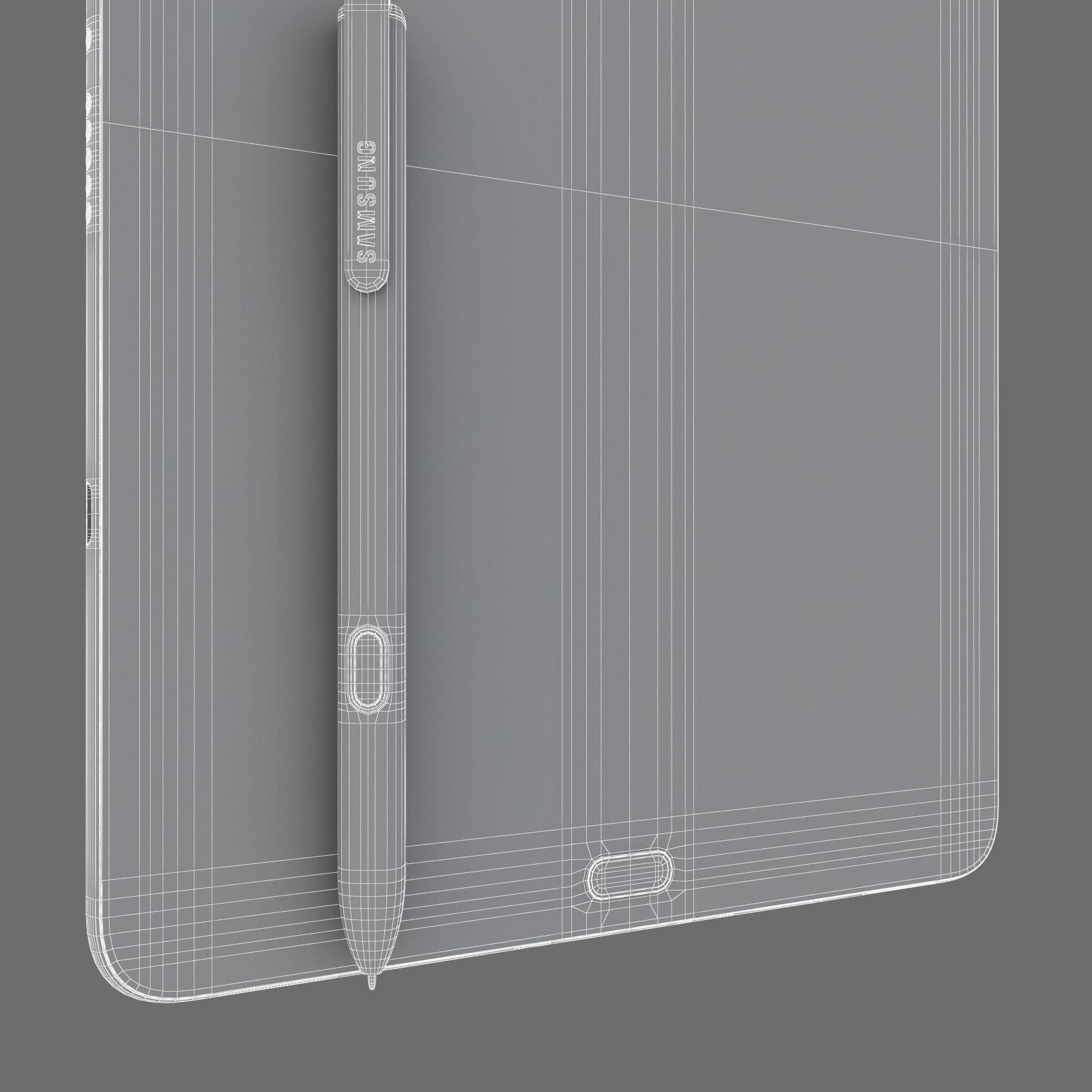 Samsung Tab S3 - New S-Pen Black 3D model_19