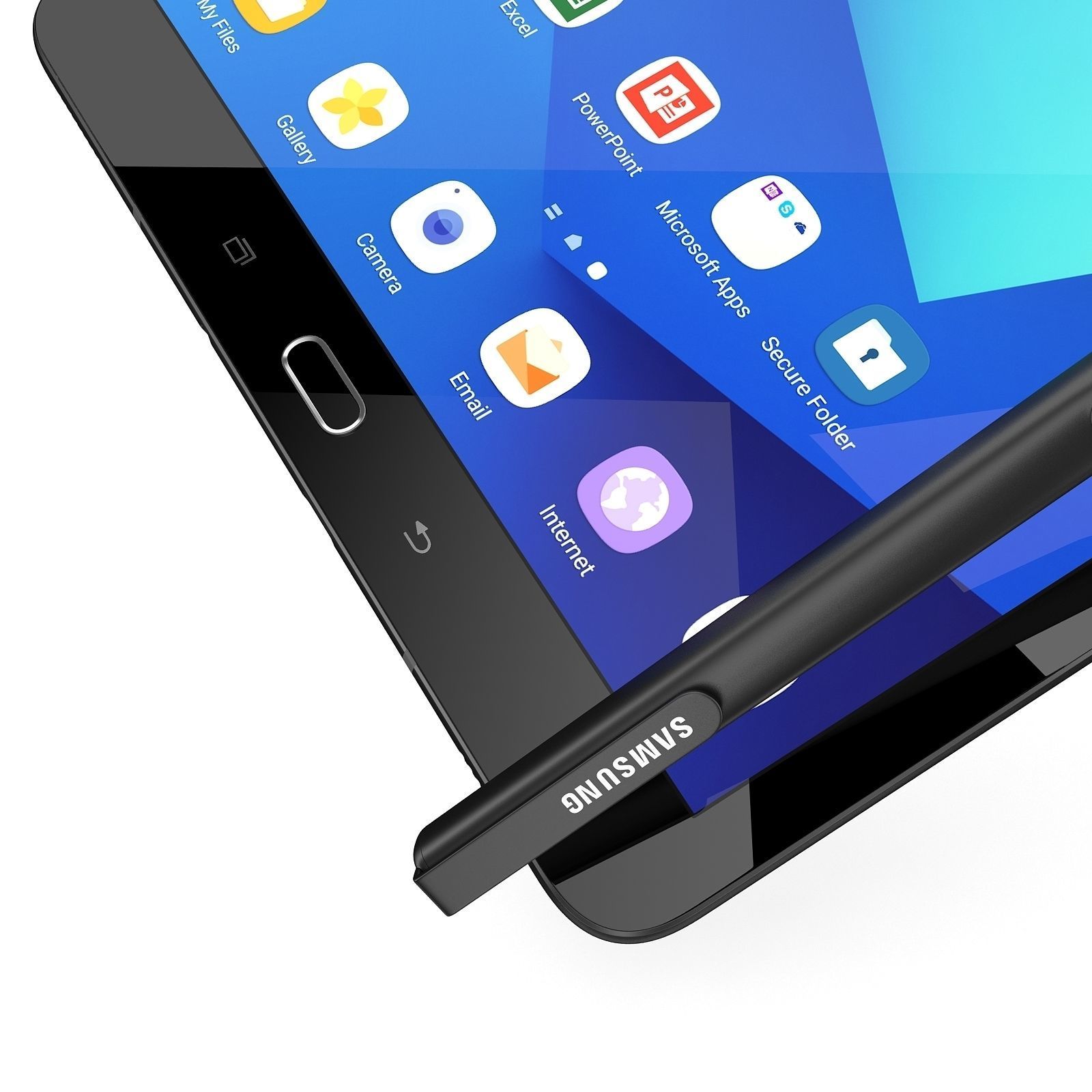 Samsung Tab S3 - New S-Pen Black 3D model_10