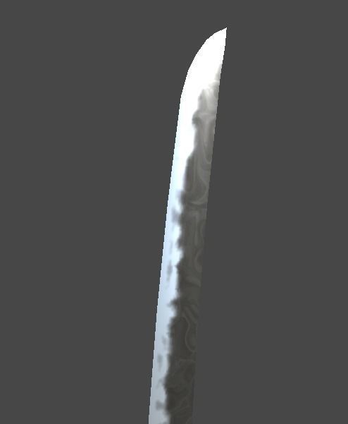 katana4 samurai sword Low-poly 3D model_2