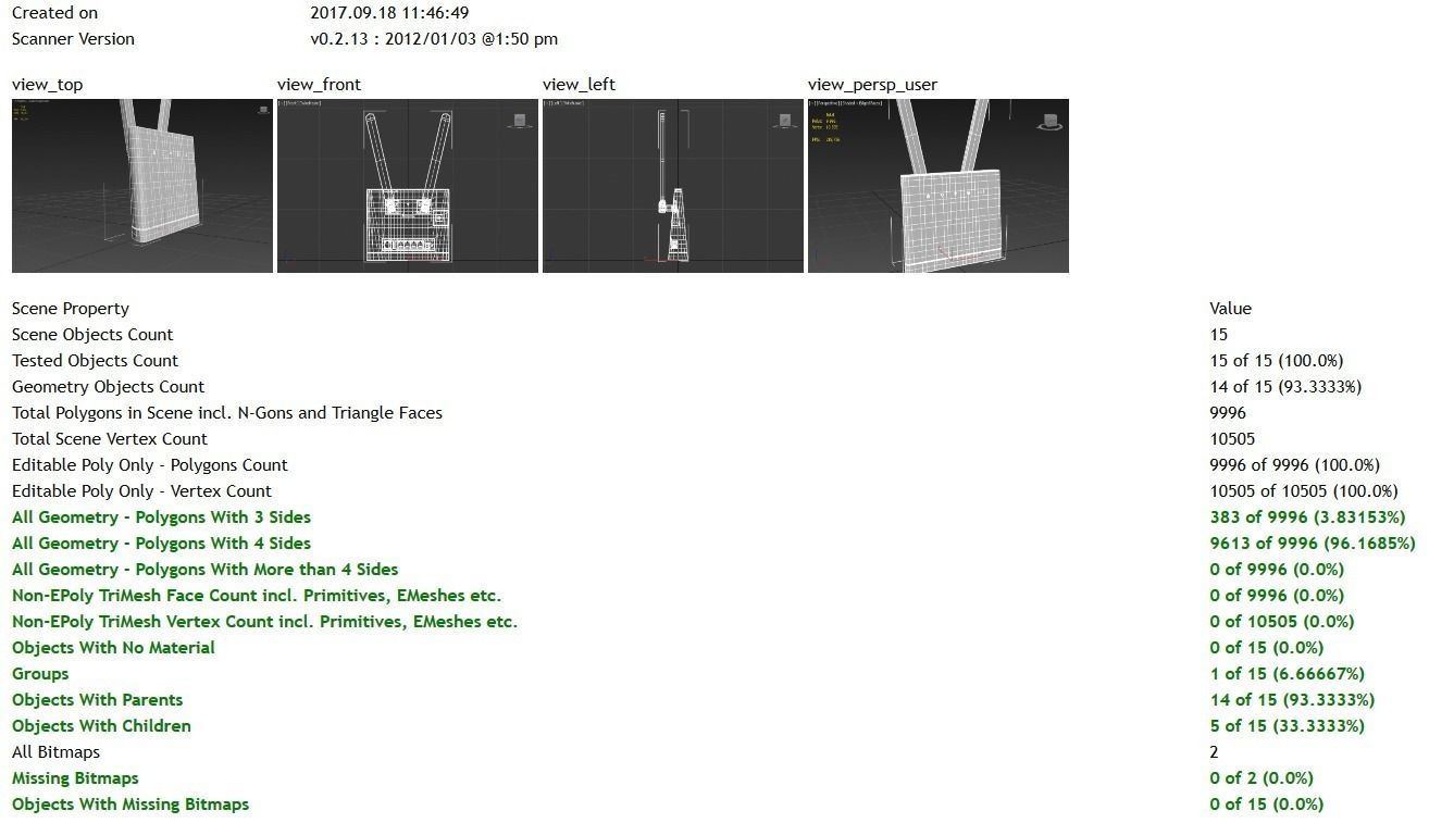 WiFi Router with Antenna - Huawei B315 3D model_14