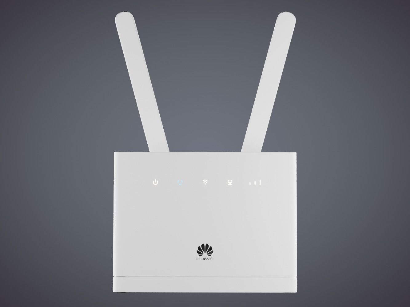 WiFi Router with Antenna - Huawei B315 3D model_6