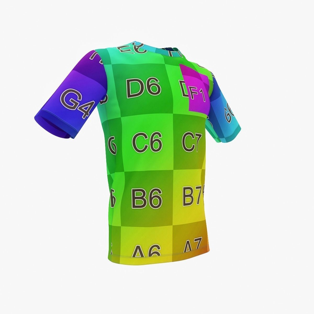T-shirt with Your Logo 3D model_18