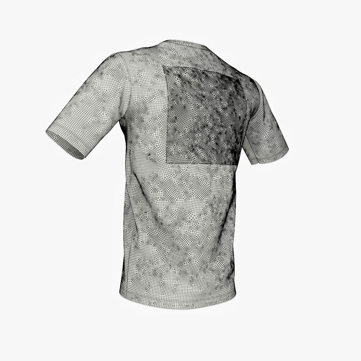 T-shirt with Your Logo 3D model_16