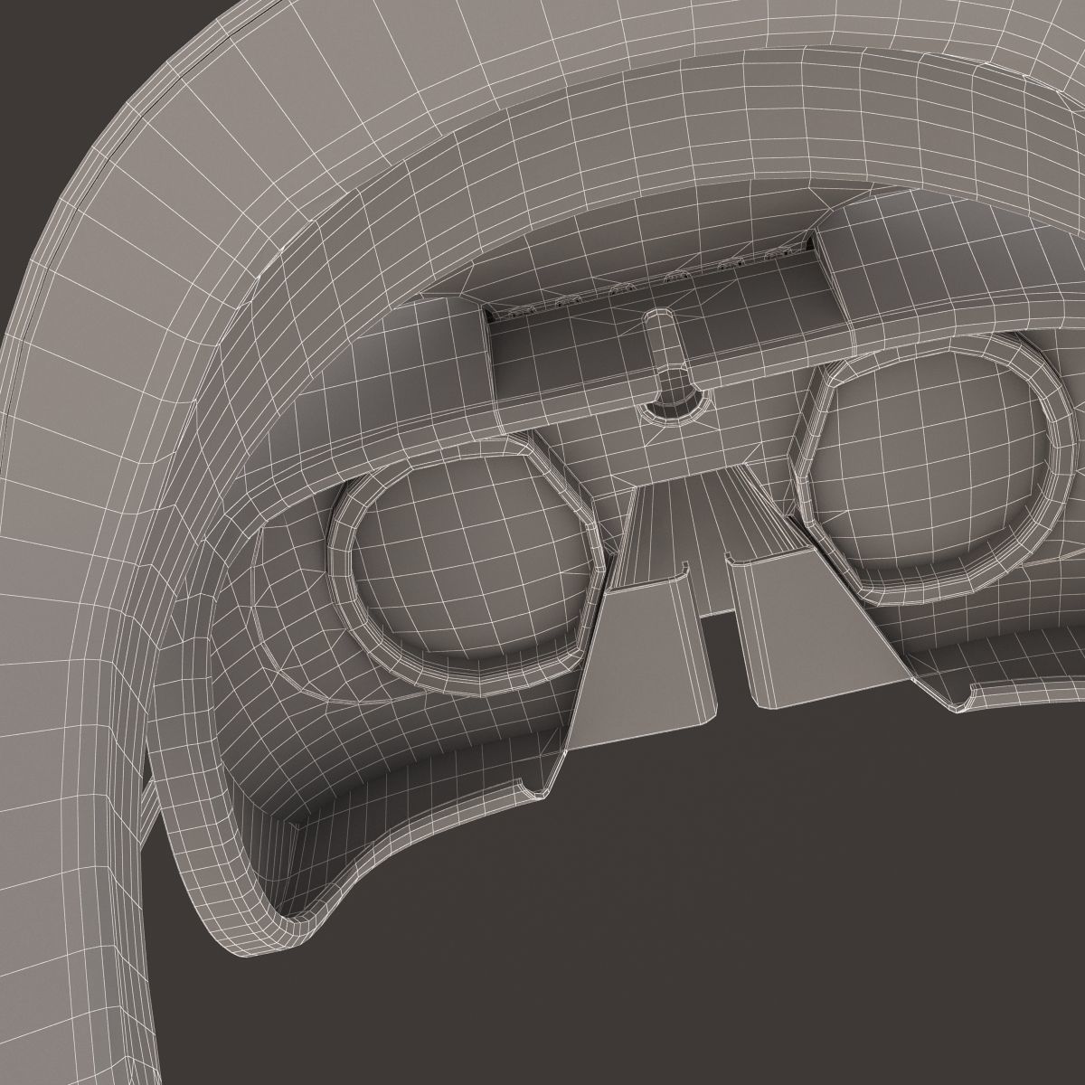 Sony Playstation VR 2016 Headset 3D model_20