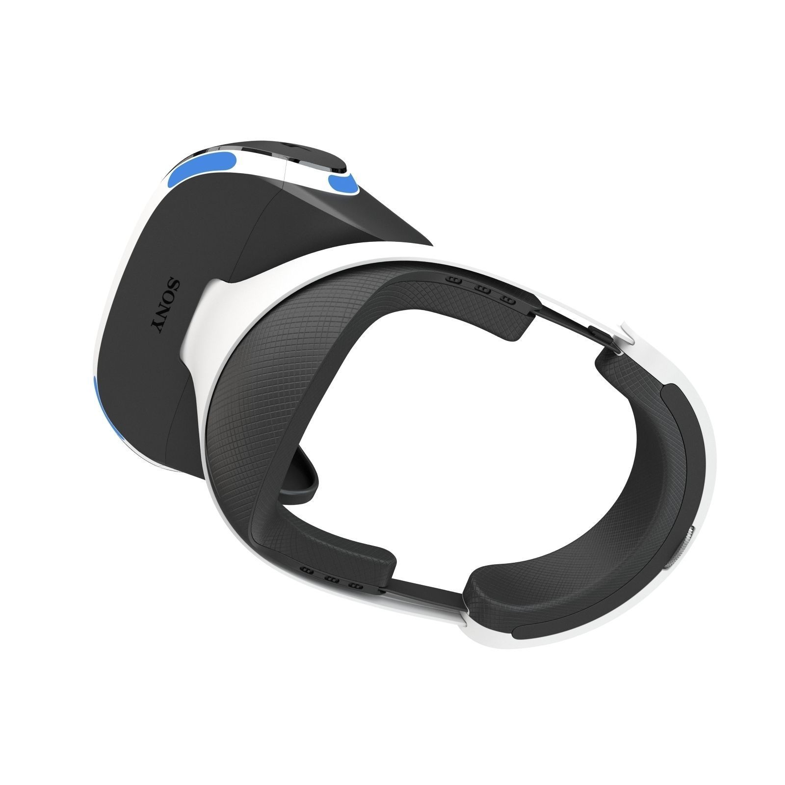 Sony Playstation VR 2016 Headset 3D model_10
