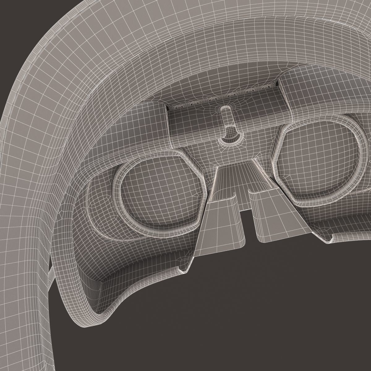 Sony Playstation VR 2016 Headset 3D model_21