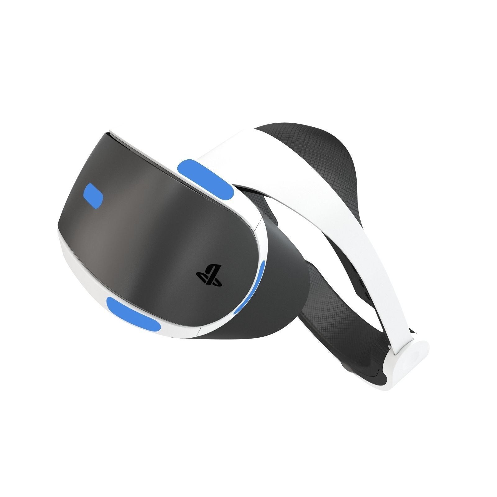 Sony Playstation VR 2016 Headset 3D model_2