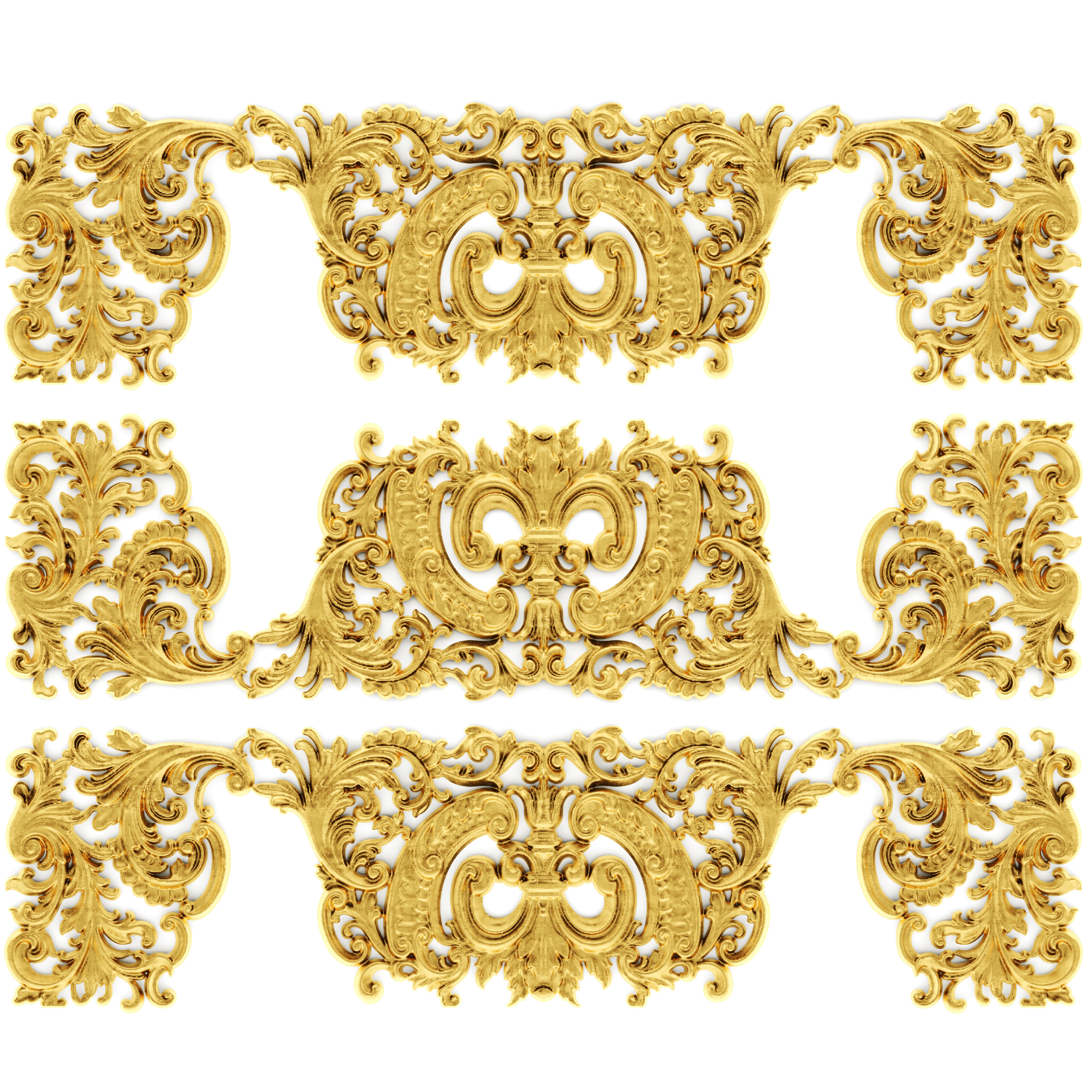 Cartouches SET 34 3D model_16