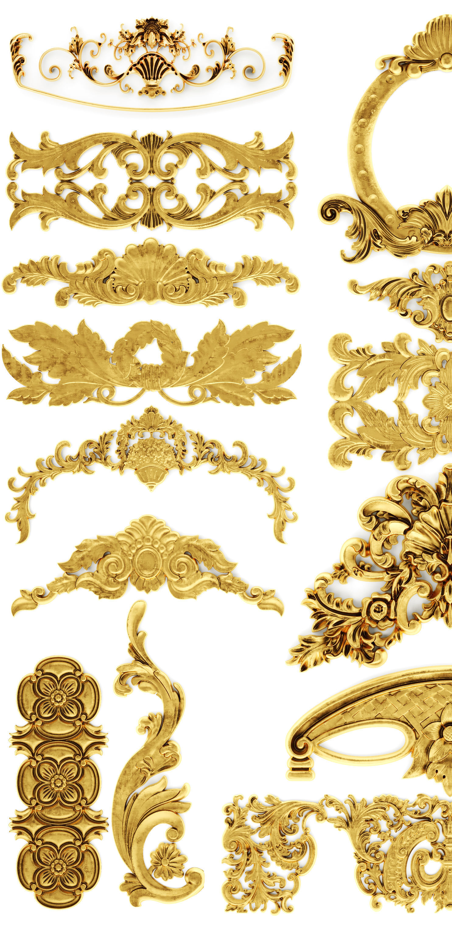 Cartouches SET 34 3D model_18