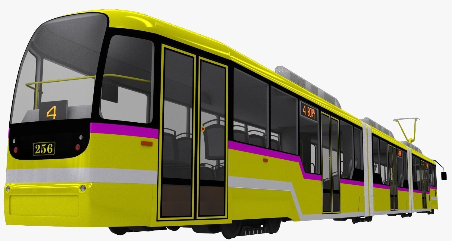 Tram VarioLF3 3D model_3