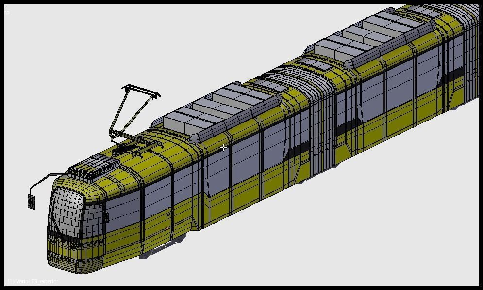 Tram VarioLF3 3D model_7