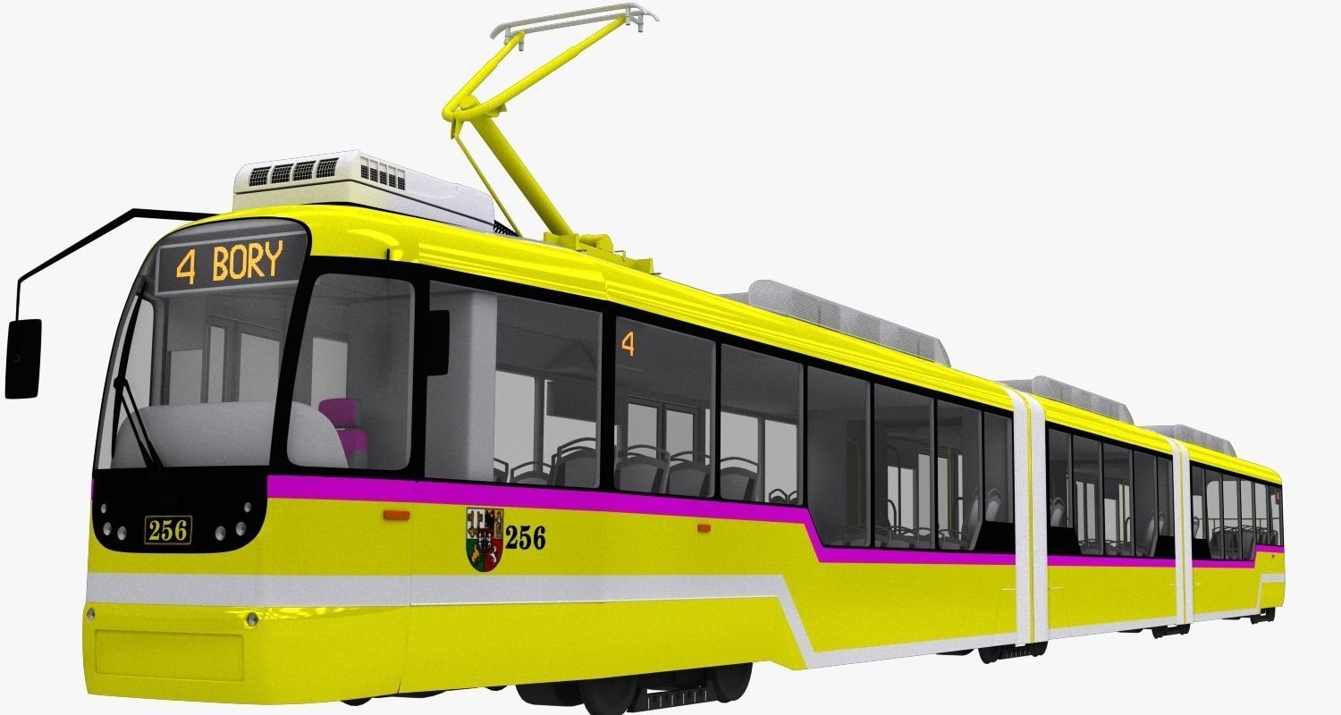 Tram VarioLF3 3D model_2