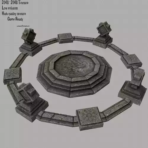 temple 2 stone circle with stones