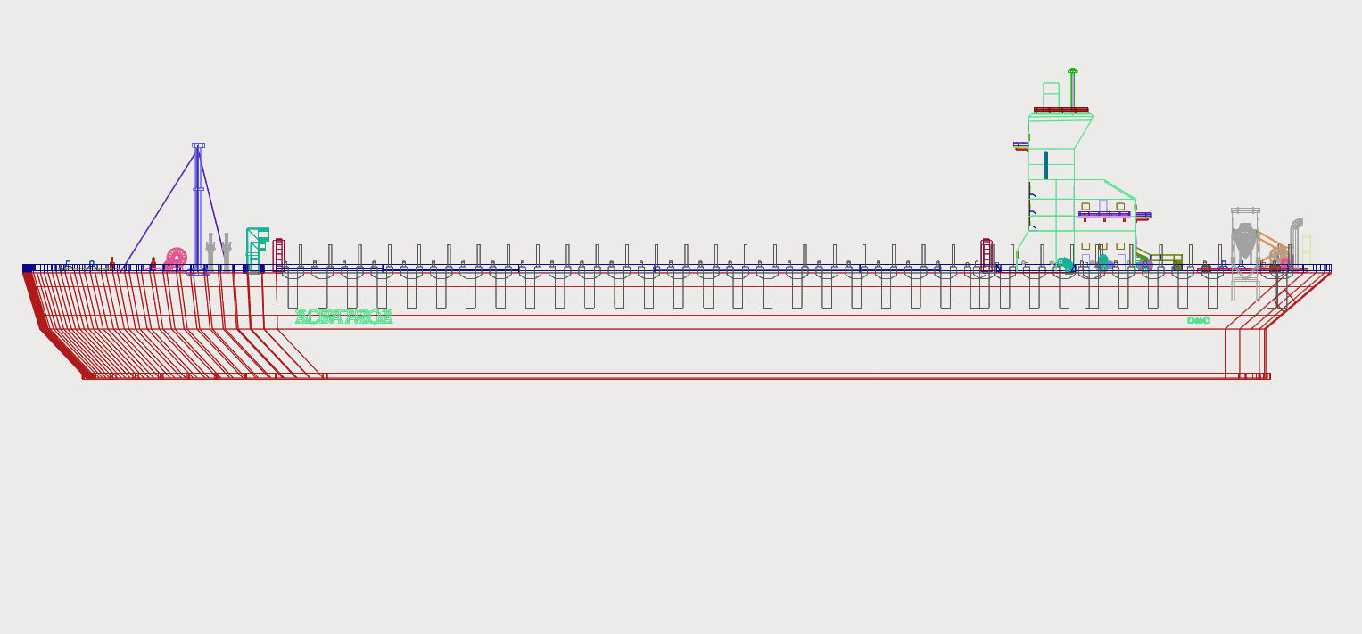 Container Ship 3D model_5