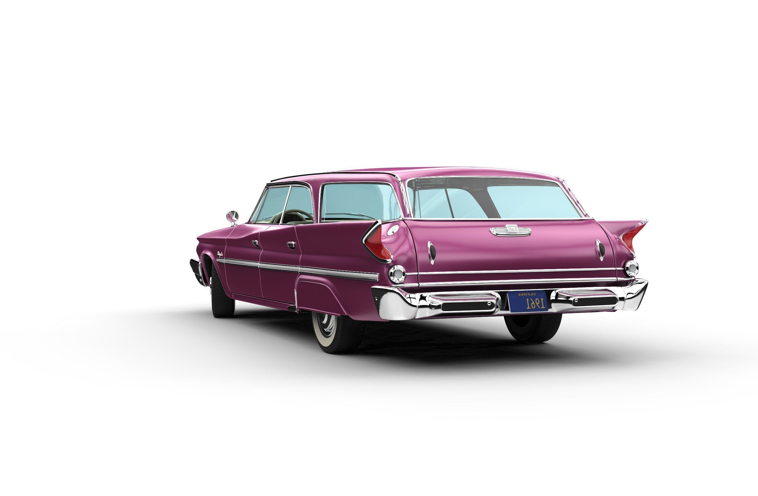 Chrysler Windsor Wagon 1960 3D model_5