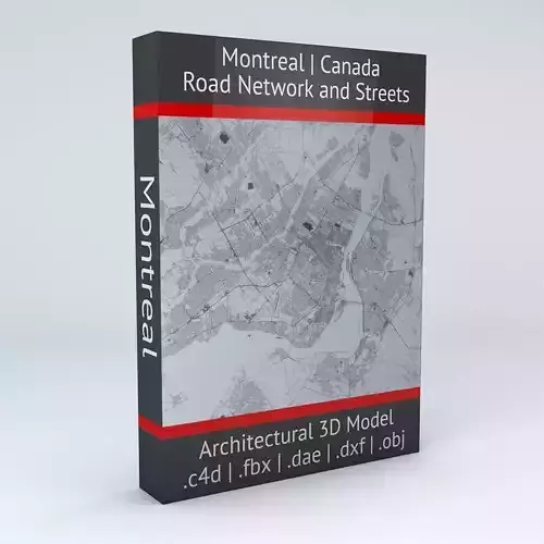 Montreal Road Network and Streets