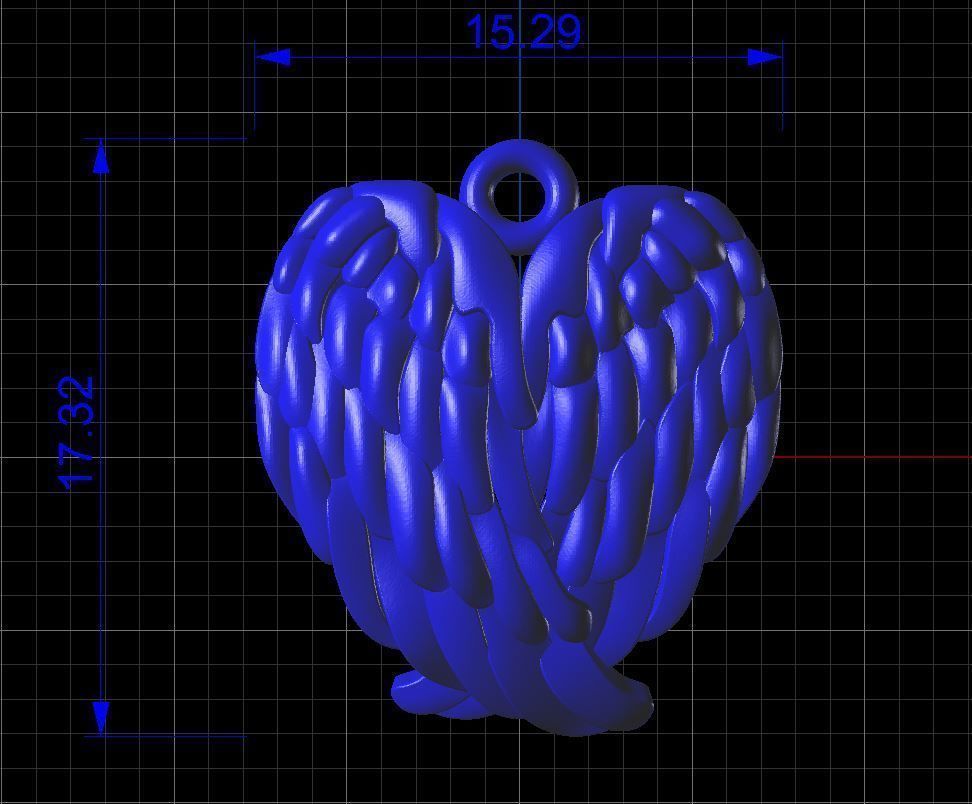 Angel Wings 3D print model_1