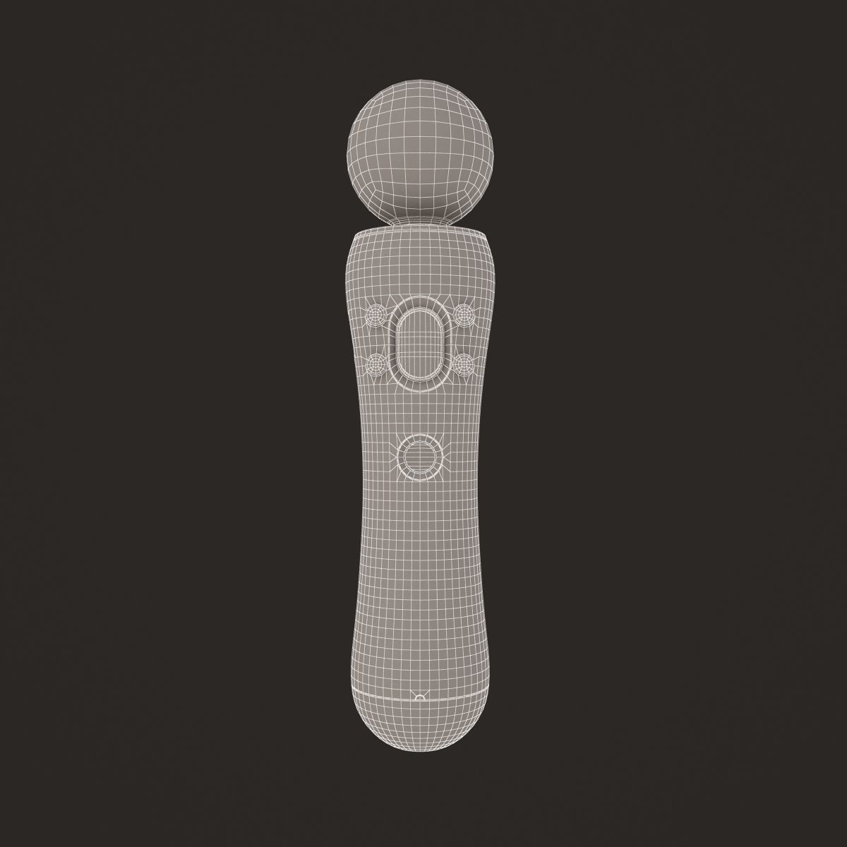 Sony Playstation Move 3D model_10