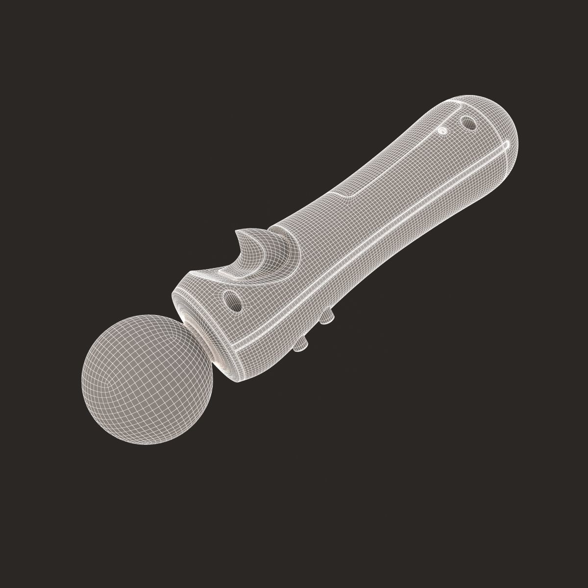 Sony Playstation Move 3D model_16