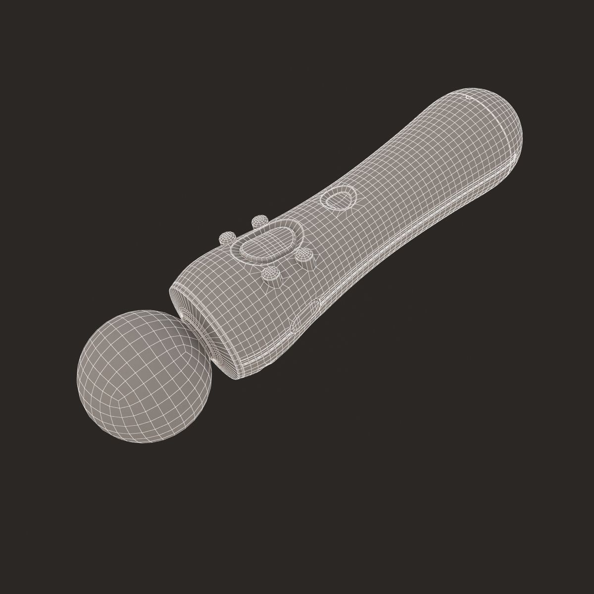 Sony Playstation Move 3D model_15