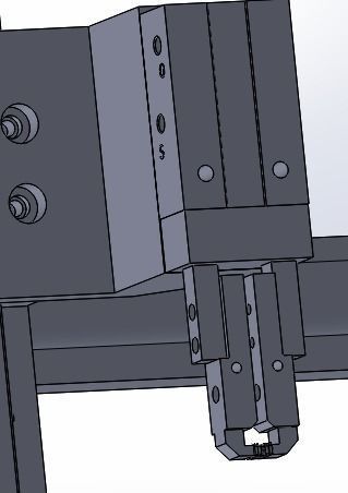 Motor and cylinder dual drive mechanism device 3D model_7