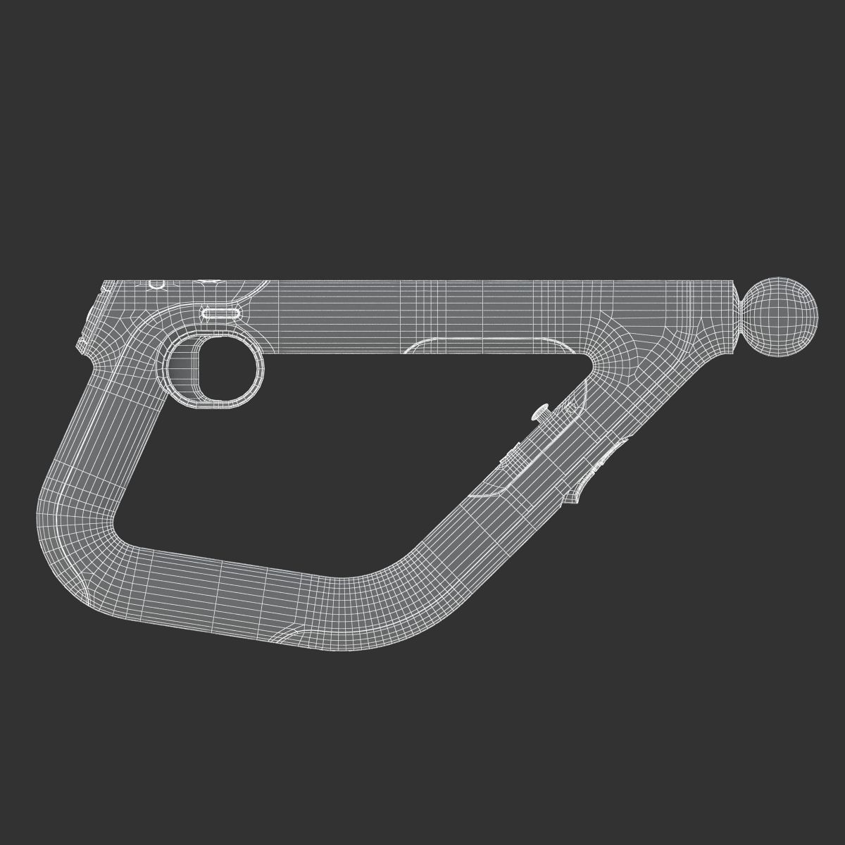 Playstation VR Aim Gun 3D model_15