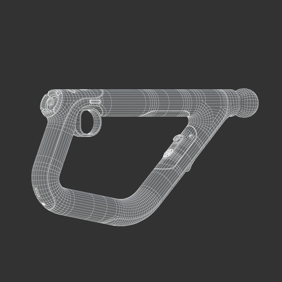 Playstation VR Aim Gun 3D model_14