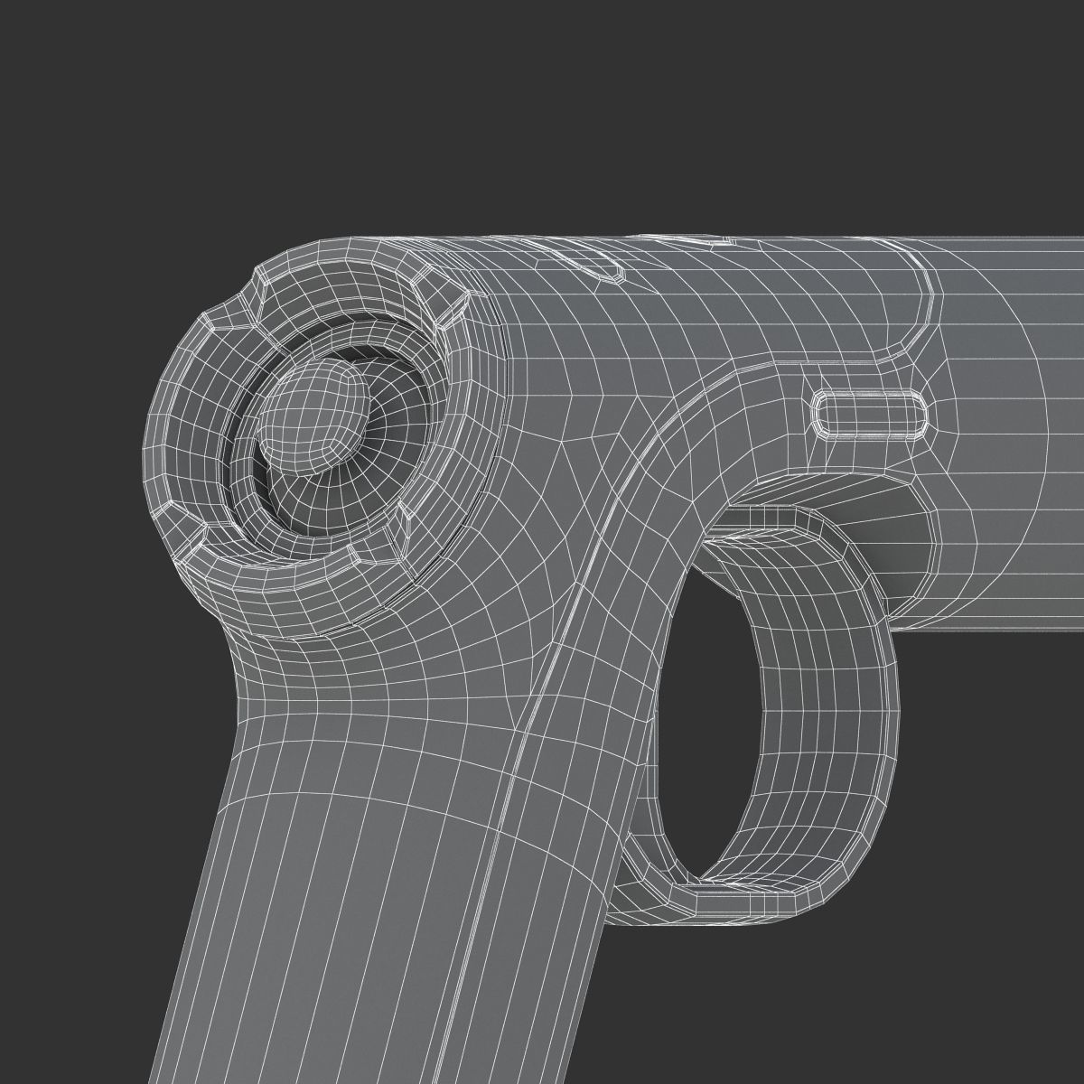 Playstation VR Aim Gun 3D model_18
