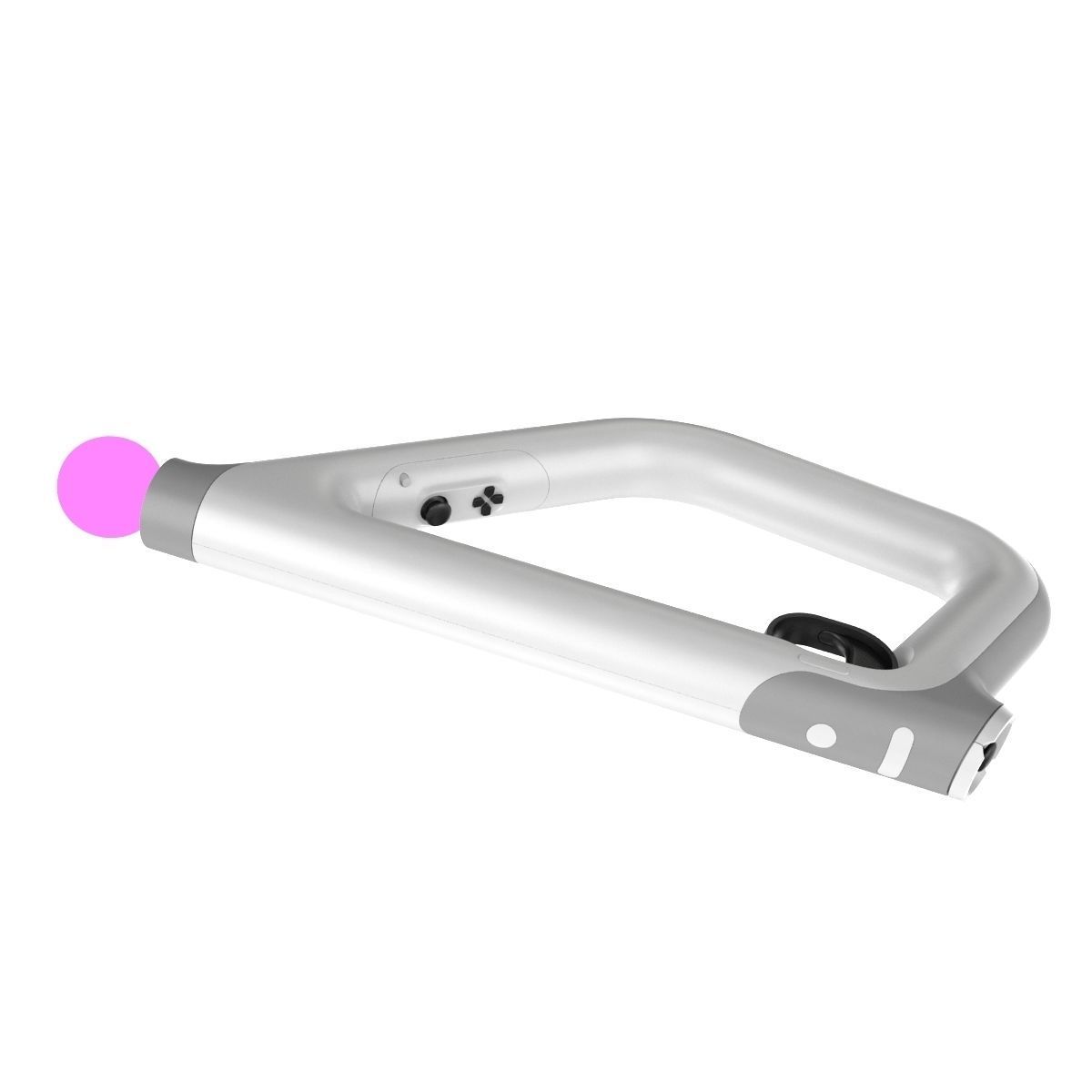 Playstation VR Aim Gun 3D model_4