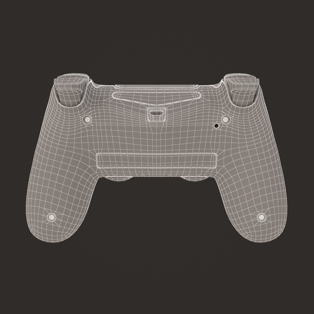 Sony PlayStation PS4 PRO Controller 3D model_9