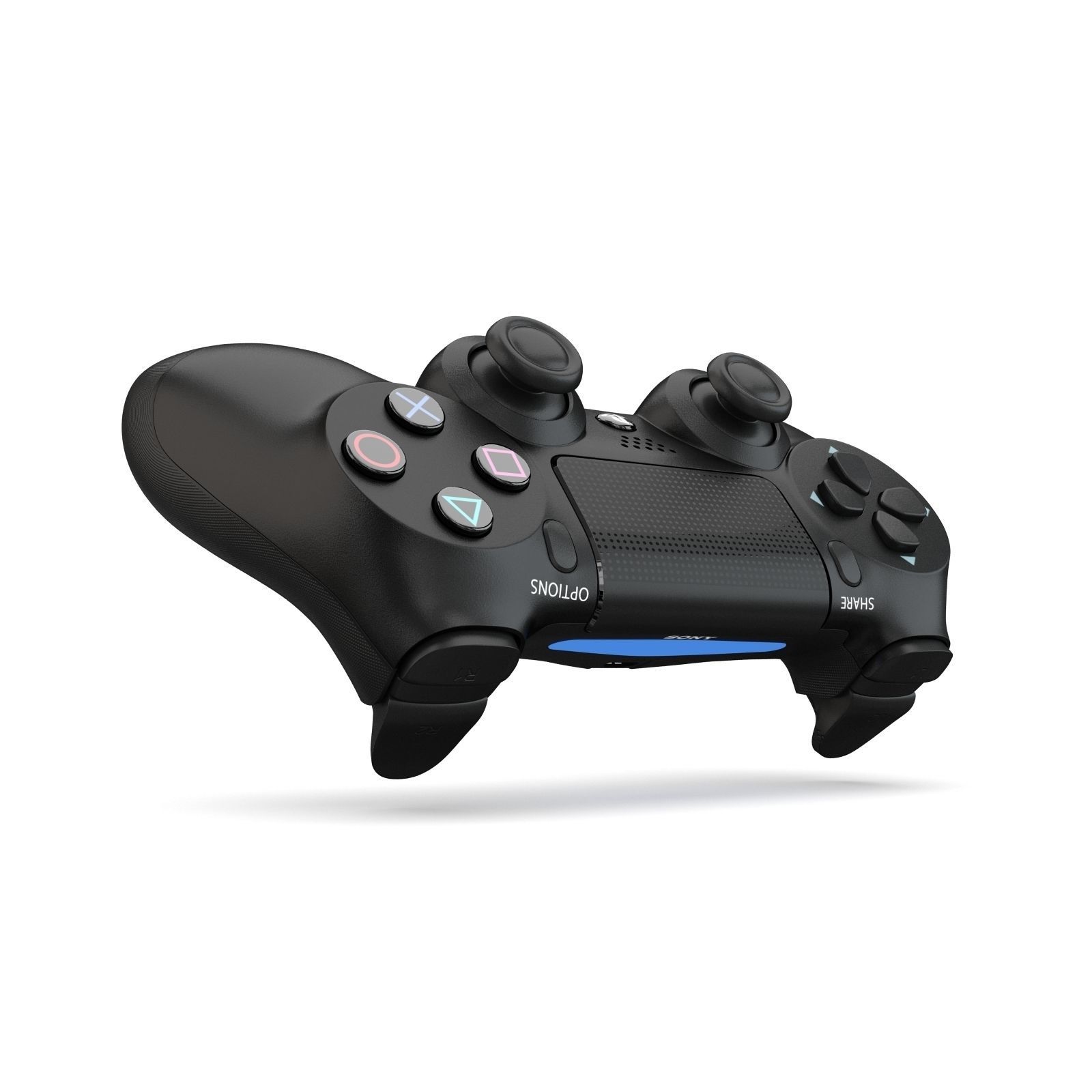 Sony PlayStation PS4 PRO Controller 3D model_2