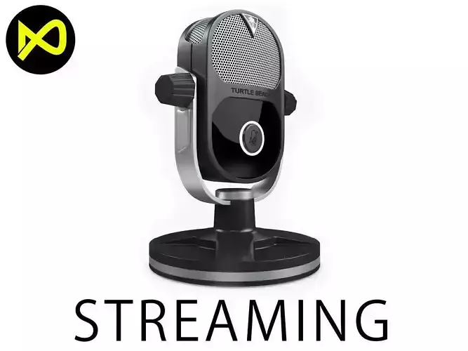 LiveStreaming MIC Realistic 3D model