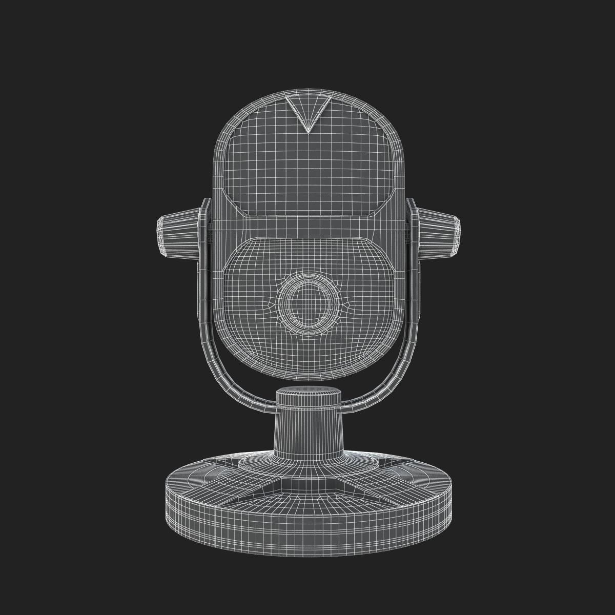 LiveStreaming MIC Realistic 3D model_13