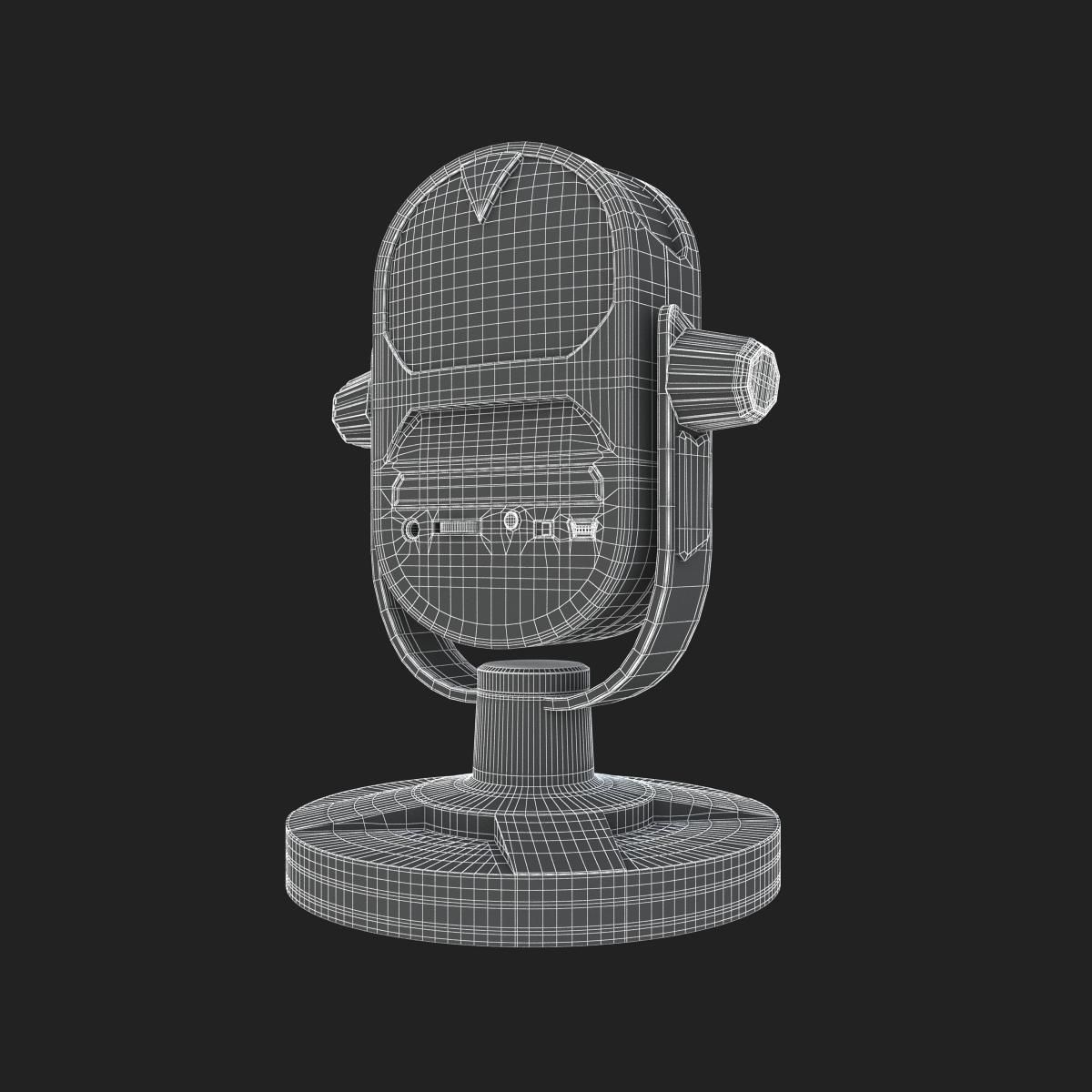 LiveStreaming MIC Realistic 3D model_21