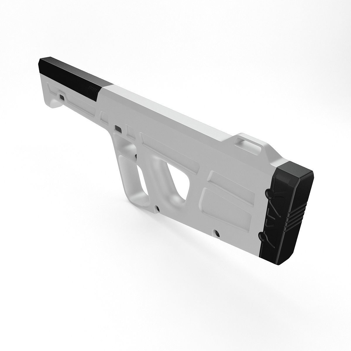 VR Gun Virtual Reality 3D model_2