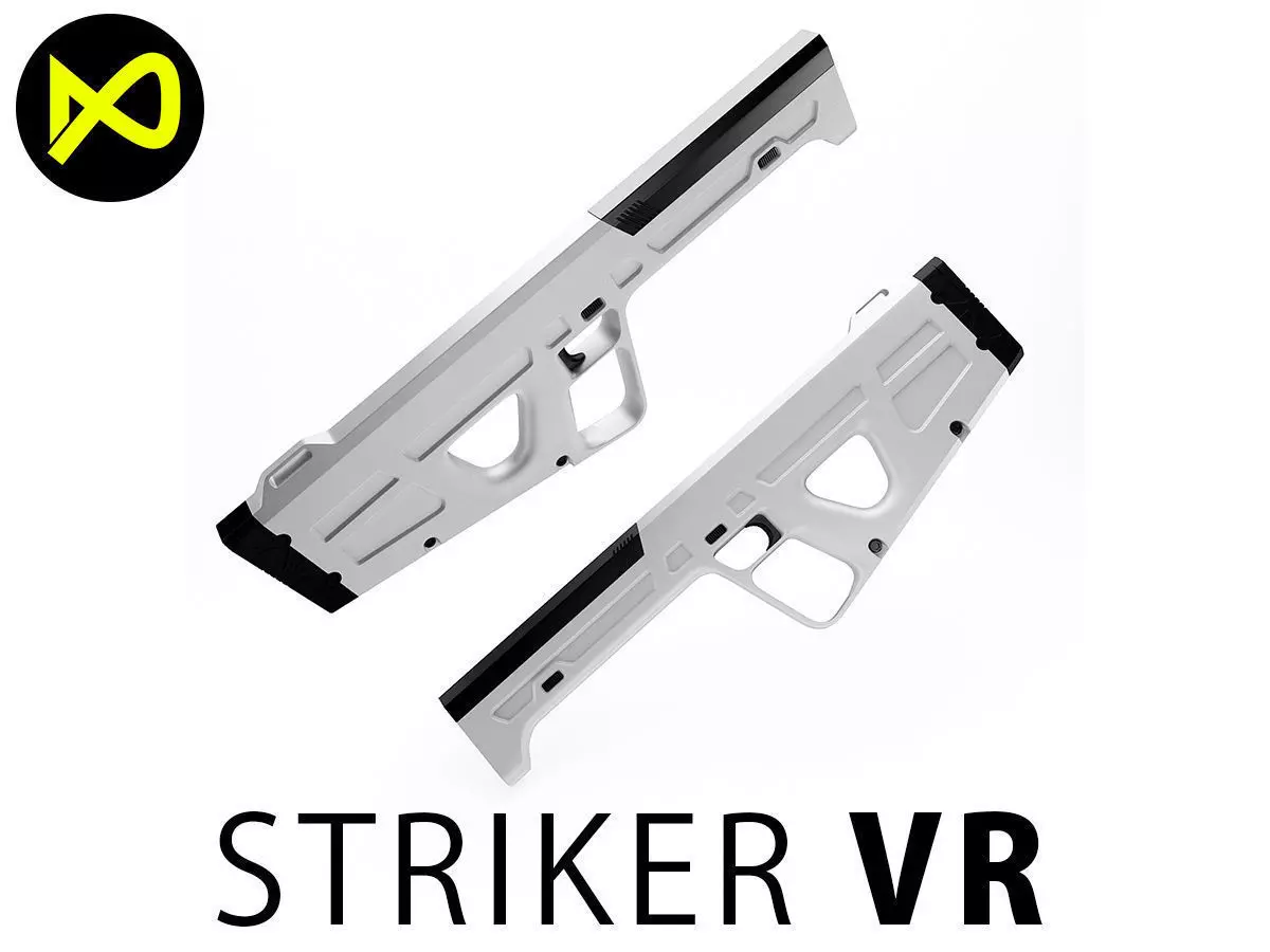 VR Gun Virtual Reality 3D model_0
