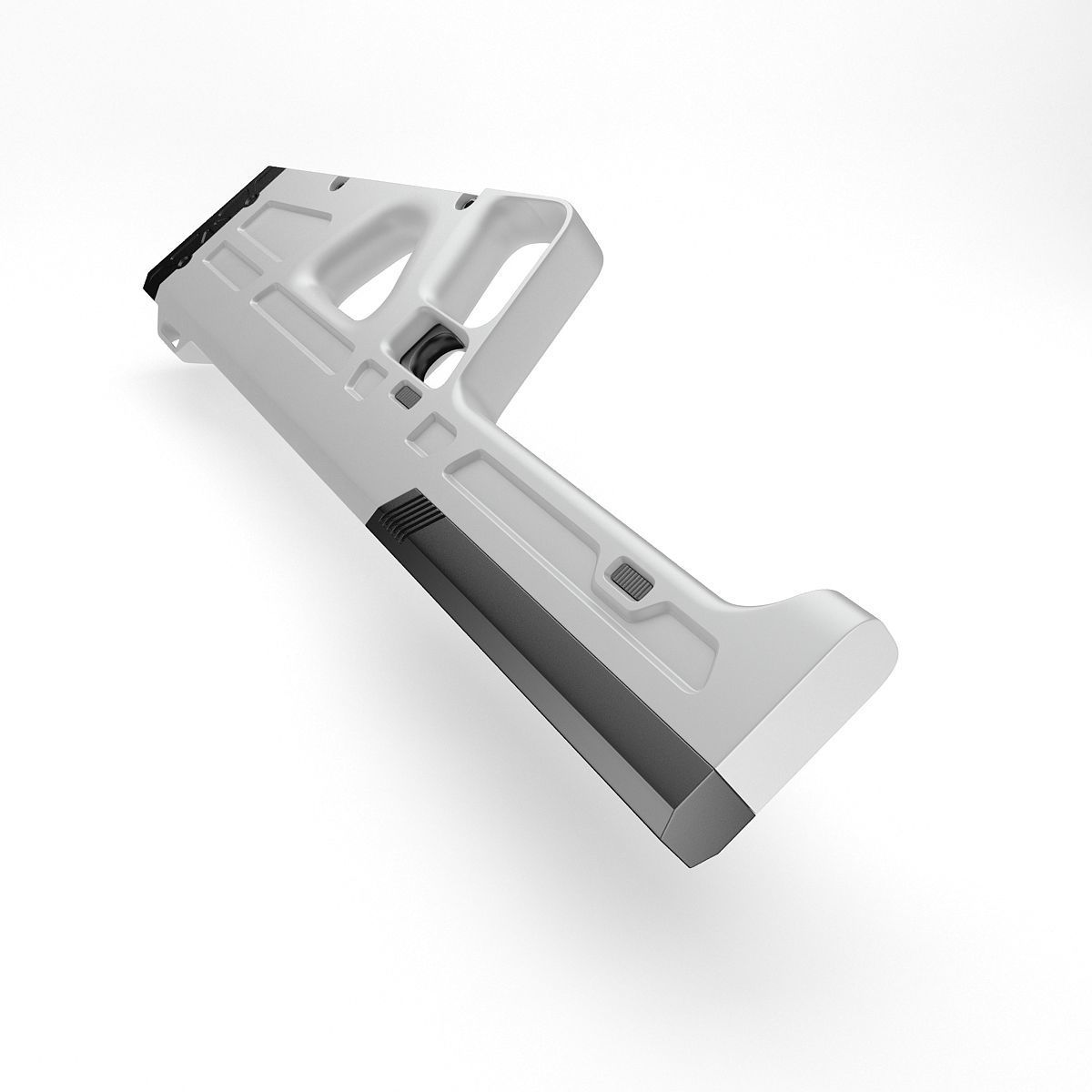 VR Gun Virtual Reality 3D model_5