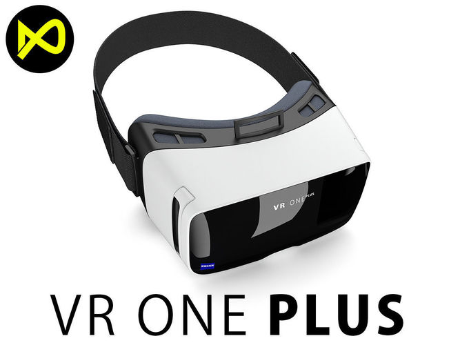 VR One Plus Headsets Virtual Reality 3D model