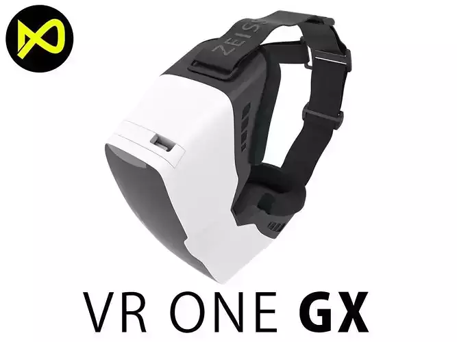 VR One GX Virtual Reality Headset 3D model