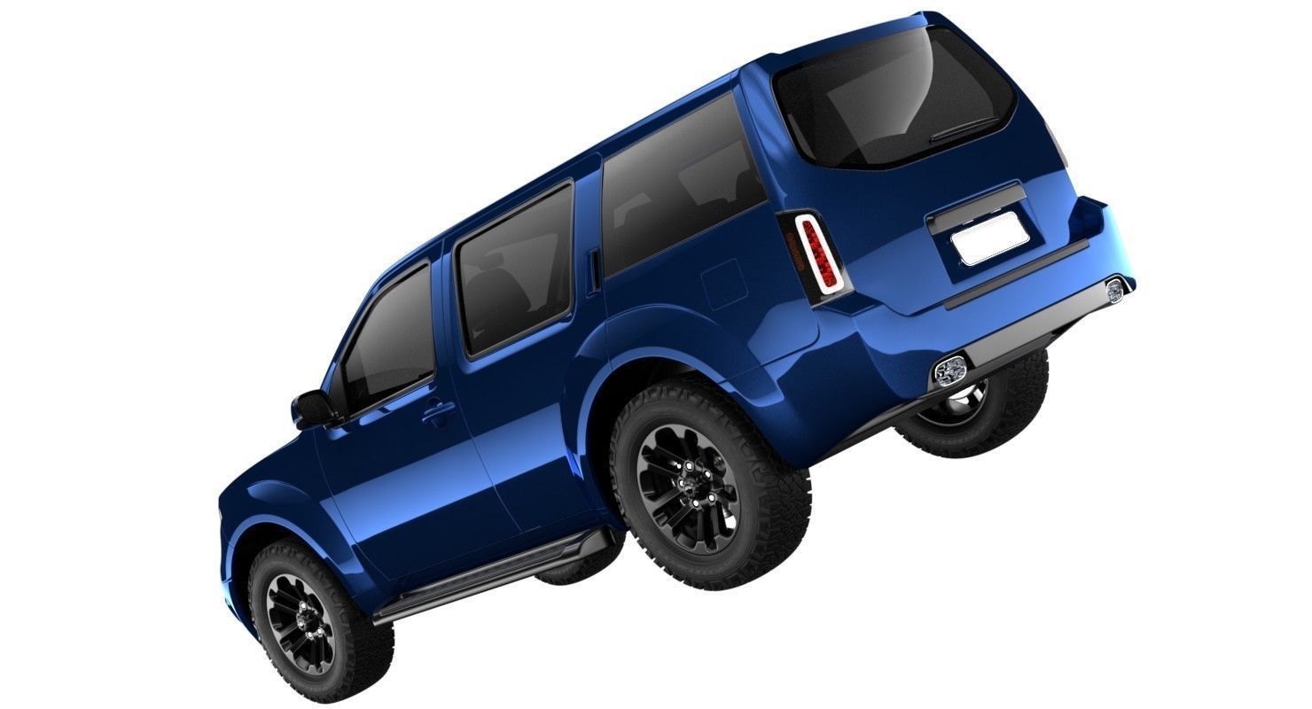 Generic SUV 1 3D model_8