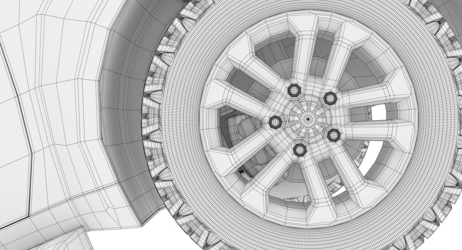 Generic SUV 1 3D model_17