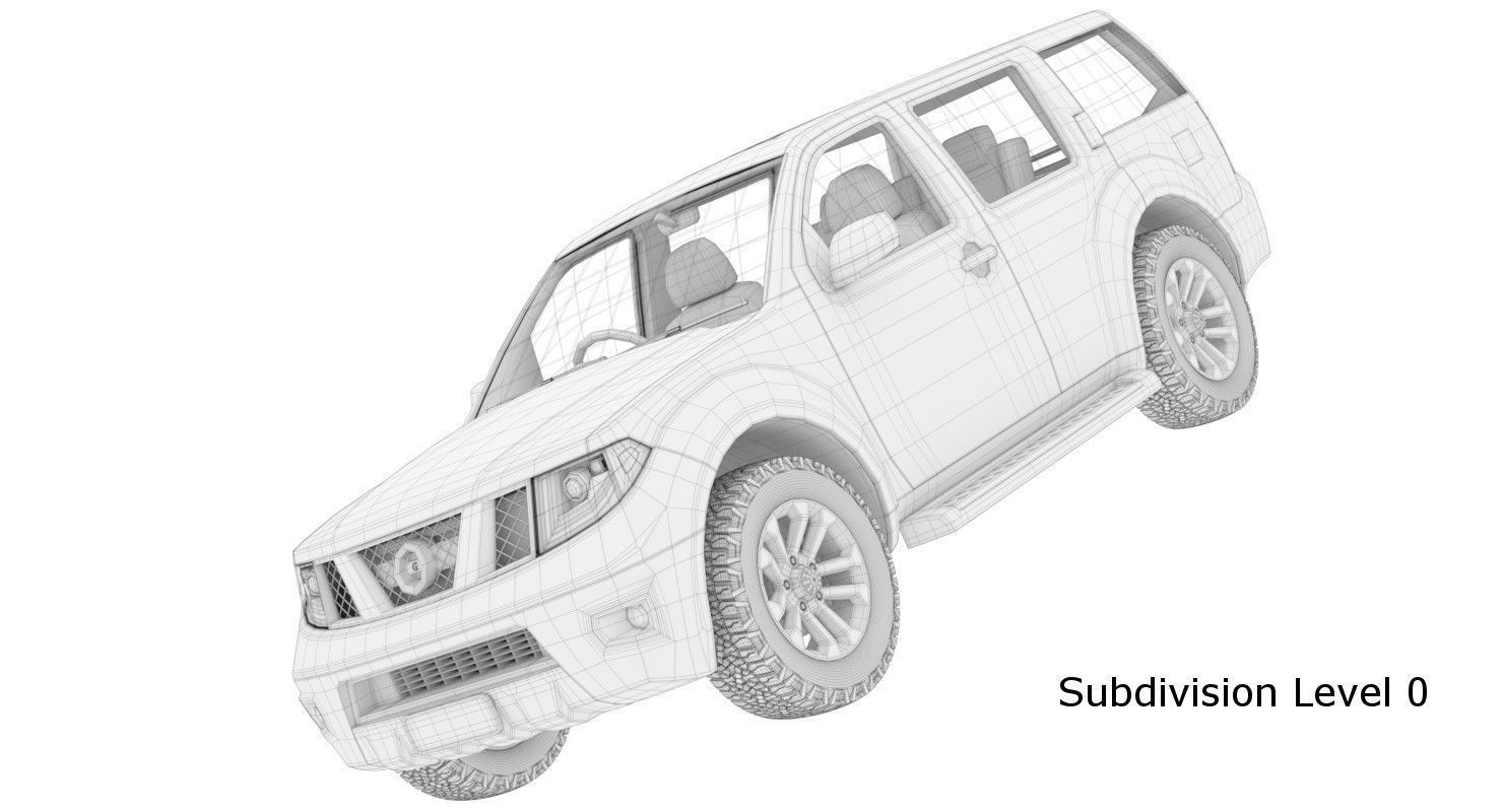 Generic SUV 1 3D model_13
