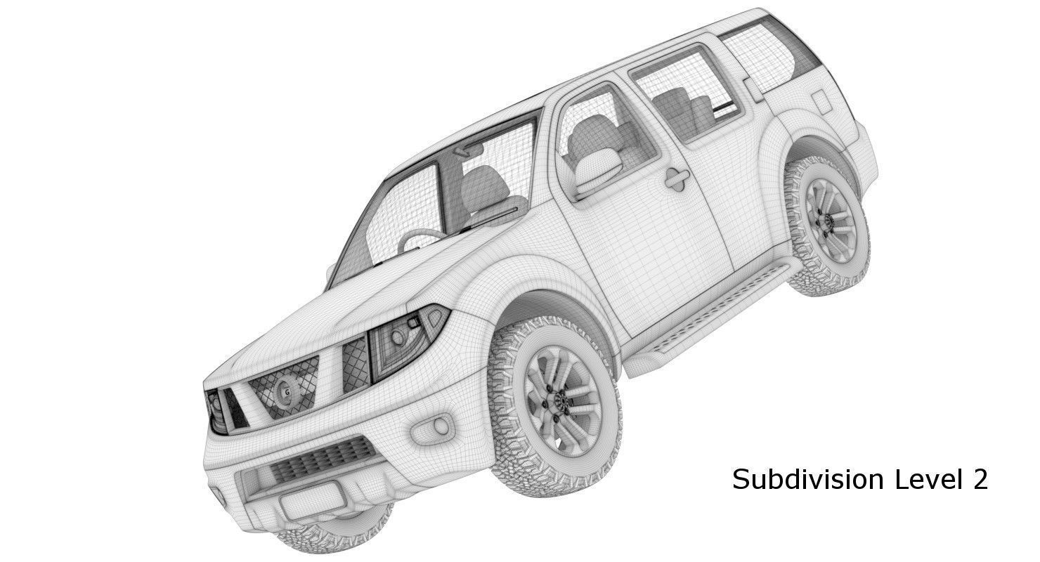 Generic SUV 1 3D model_15