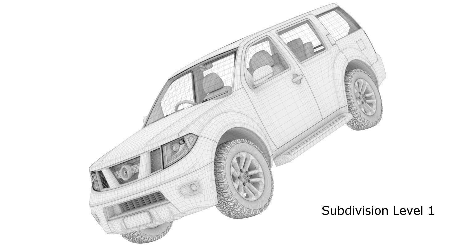 Generic SUV 1 3D model_14